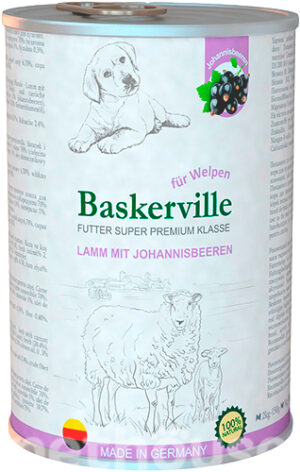Baskerville Ягня із смородиною для цуценят