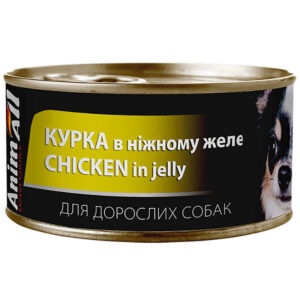 AnimAll Шматочки курки в желе для дорослих собак